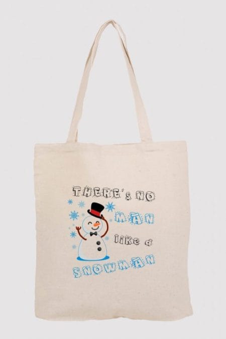 Sacoșa S2 - „There's no man like a snowman”