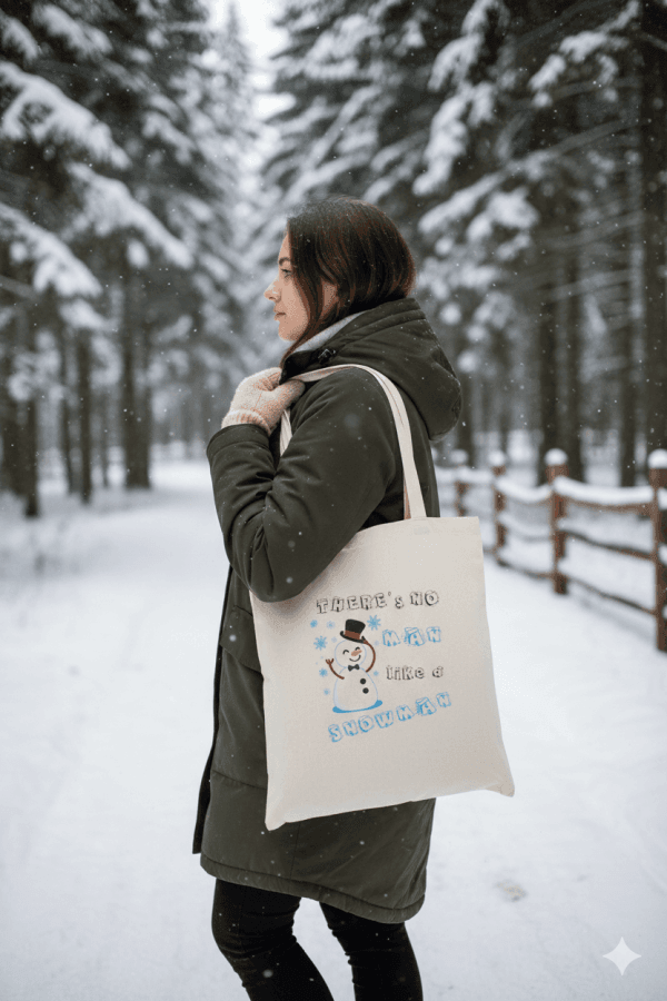 Sacoșa - There’s no man like a Snowman