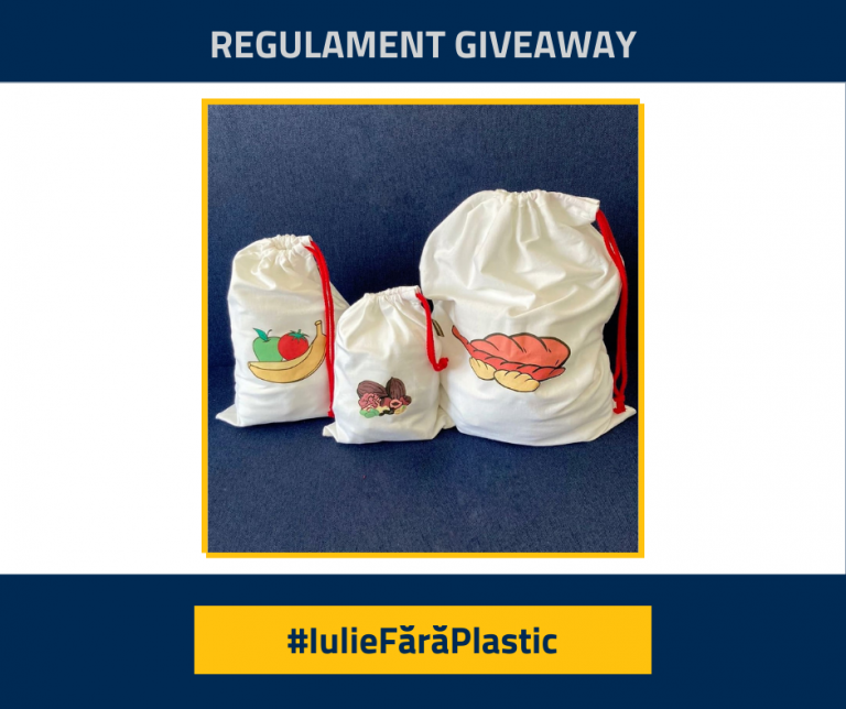 Atelierul de Pânză - concurs „Iulie fără plastic”